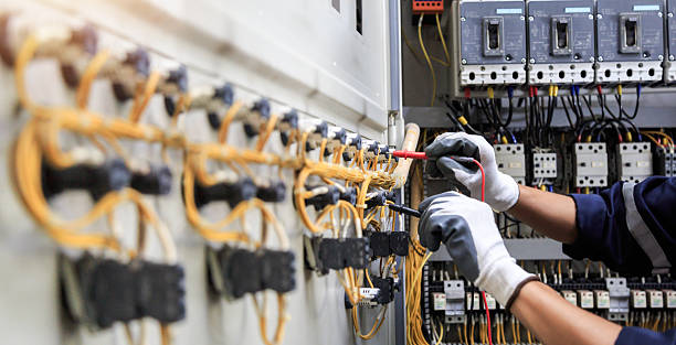 Professional Electrician technician working in Greenville, NC
